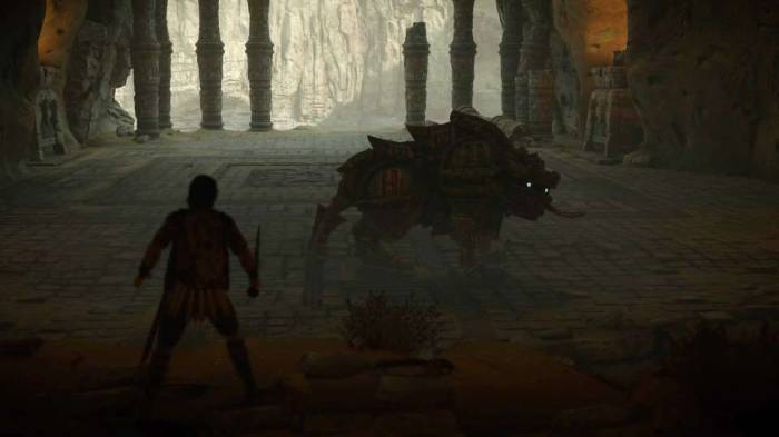 Shadow of the Colossus remaster colossus 11
