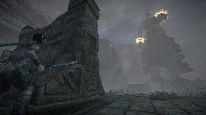 Shadow of the Colossus remaster colossus 16 distant