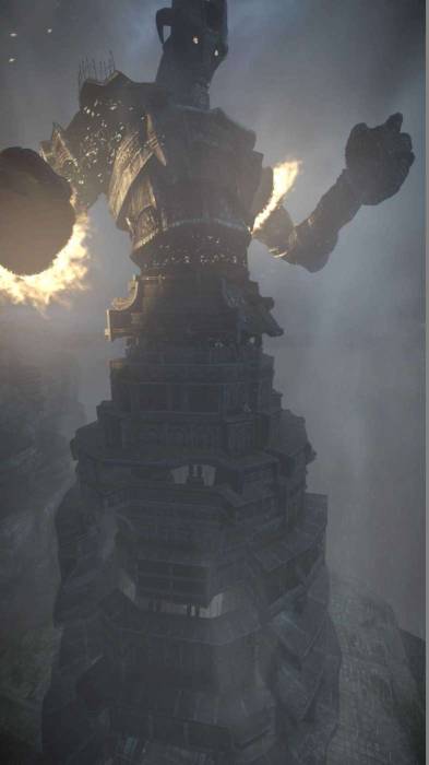 Shadow of the Colossus remaster colossus 16 climbing