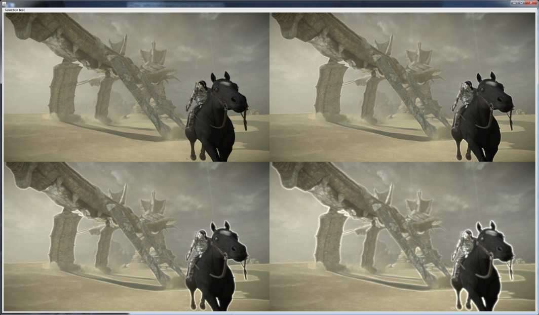 Graphics edge lightening Shadow of the Colossus