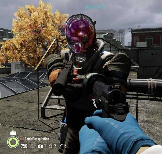 Payday 2 led mask