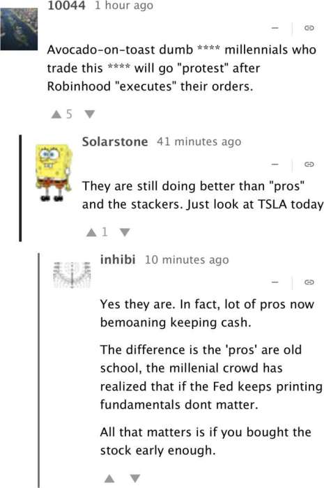 ZeroHedge comment section fundamentals money printing unhinged
