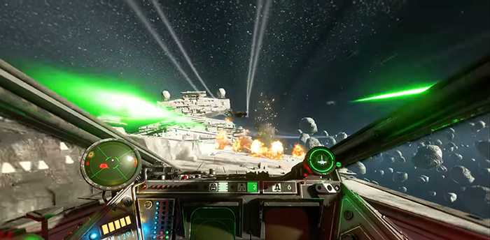 Star Wars Squadrons Star Destroyer run