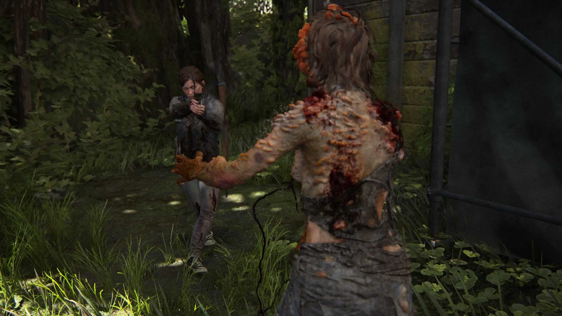 The Last Of Us Pt 2 zombie