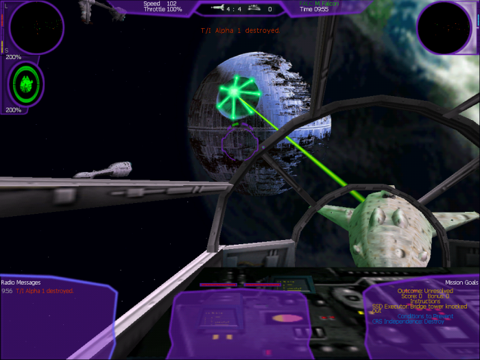 XWing Alliance LucasArts Death Star Calamari Cruiser