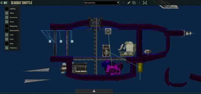 Barotrauma submarine editor minisub