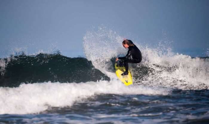 Surfing surf La Jolla Scripps Pier Nikon 500mm photography