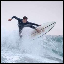 thumbnail Surf San Diego sunset Blacks beach telephoto