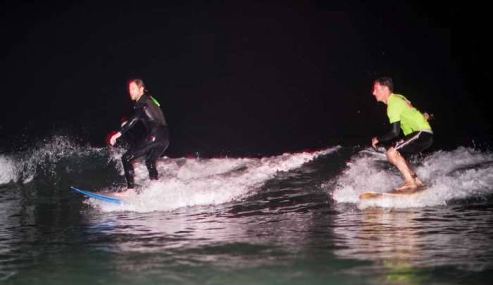 Del Mar San Diego surfing nightsurfing surf stealth mission