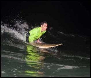 Night surfing flash popup