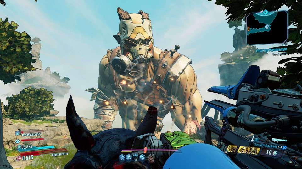 Borderlands 3 Krieg DLC giant screenshot Enter the Psychoscape