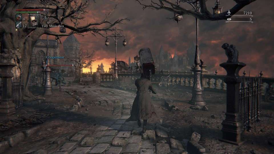 Bloodborne PS4 atmosphere screenshot cooperator