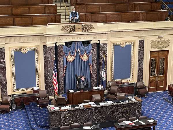 Capitol insurrection dais congress