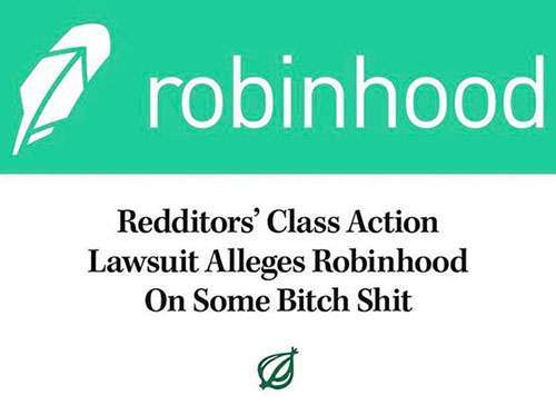 The Onion Robinhood headline