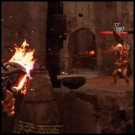 thumbnail Remnant from the Ashes flame gun enemy ruins