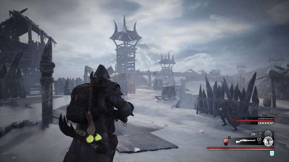 Remnant From the Ashes screenshot DLC snow map