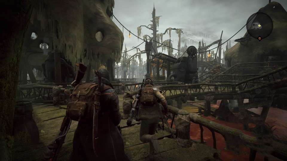 Remnant From the Ashes swamp village screenshot