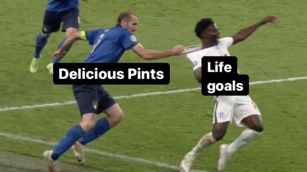 Chiellini meme soccer Euro 2020 final beer