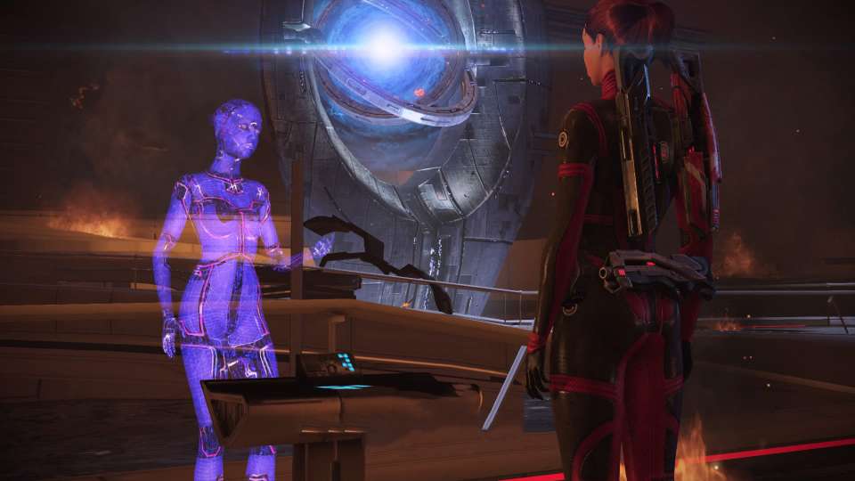 Mass Effect Legendary Citadel Avina omega relay Shepard
