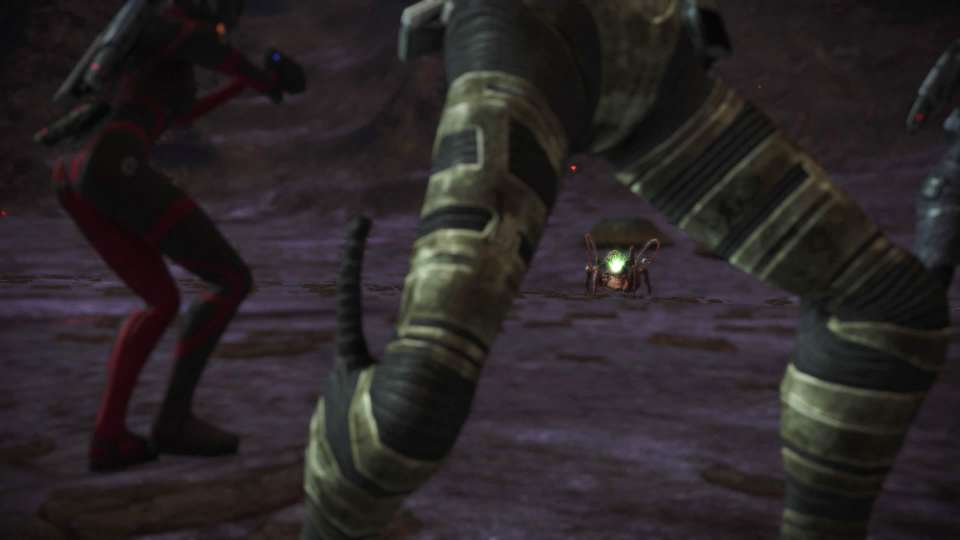 Mass Effect Legendary bug Shepard Garrus