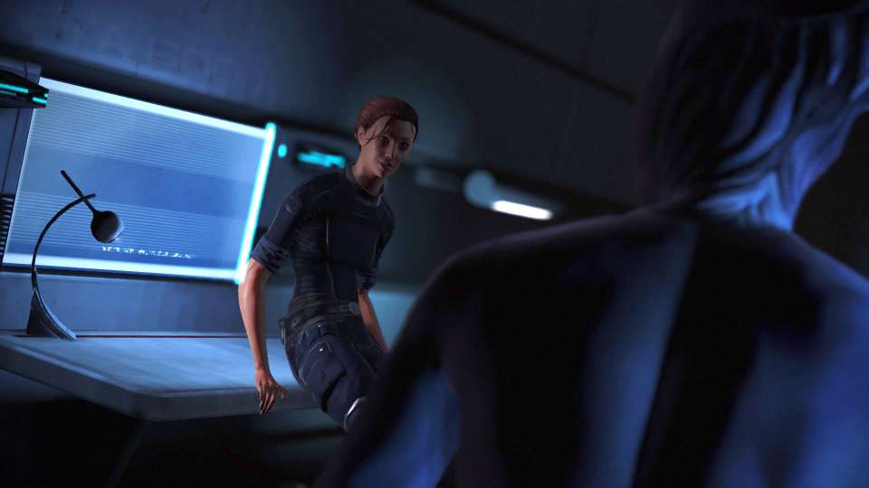 Mass Effect Legendary Shepard Liara paramour romance nude