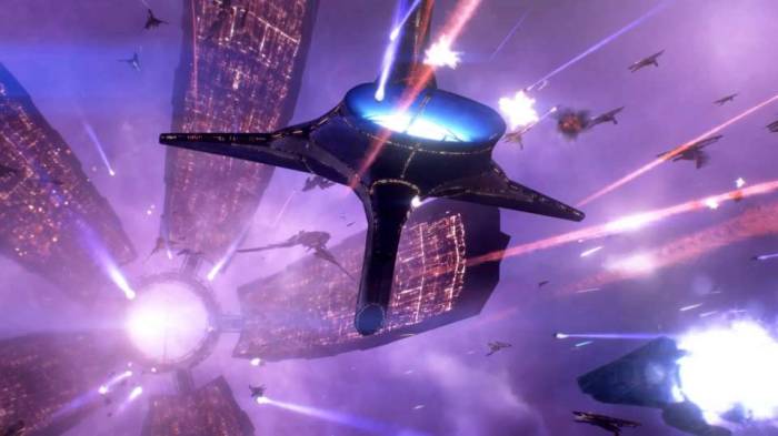 Mass Effect Legendary council Asari ship exploding