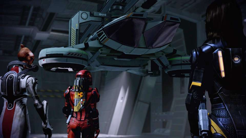 Mass Effect 2 M44 hangar Miranda Mordin Shepard