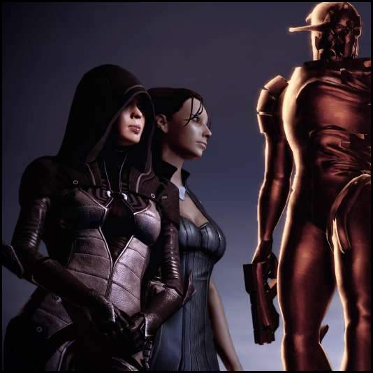 thumbnail Mass Effect 2 Saren statue