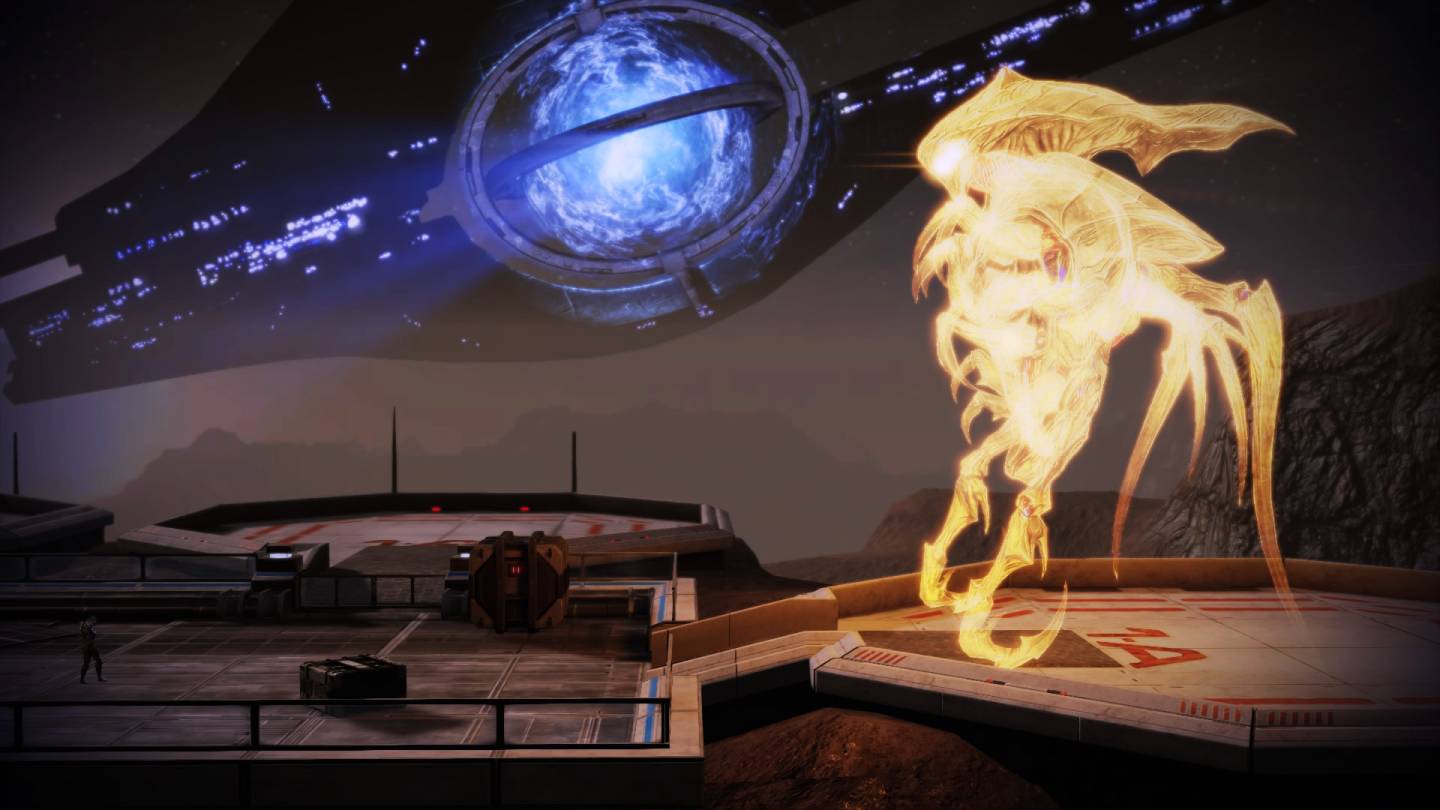Mass Effect 2 Legendary alpha relay collector hologram
