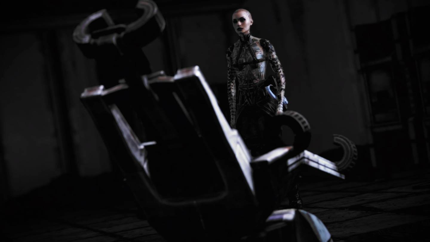 Mass Effect 2 Legendary Jack torture chair