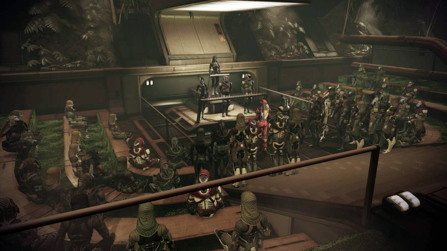 Mass Effect 2 Legendary Tali trial quarian high command