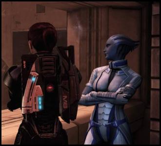 Mass Effect 3 Legendary Shepard Liara Mars conversation