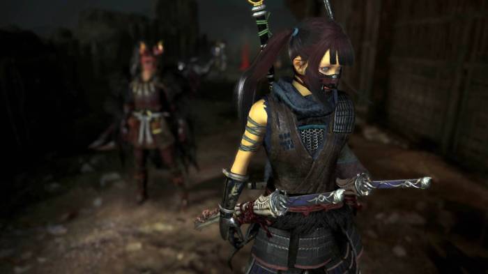 Nioh 2 protagonist swords