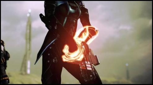 Mass Effect 3 Legendary Liara omnitool pistol Eden Prime