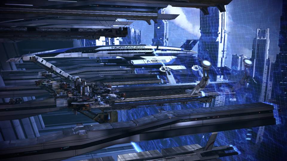 Mass Effect Legendary Citadel Normandy docking bay