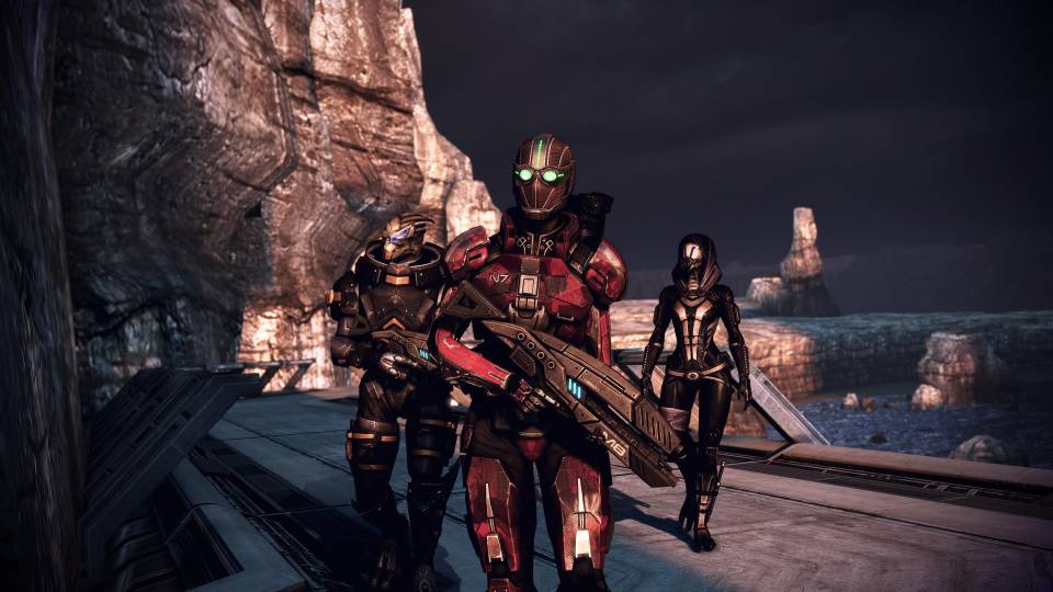 Mass Effect 3 Legendary Shepard Garrus Tali
