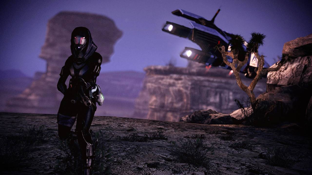 Mass Effect 3 Legendary Tali Rannoch drop ship