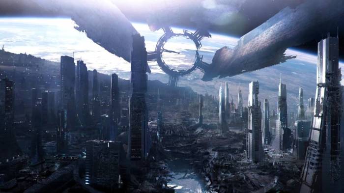 Mass Effect 3 Legendary ending Citadel damaged Earth