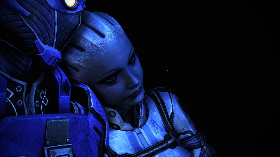 Mass Effect 3 Legendary Liara London goodbye mind meld