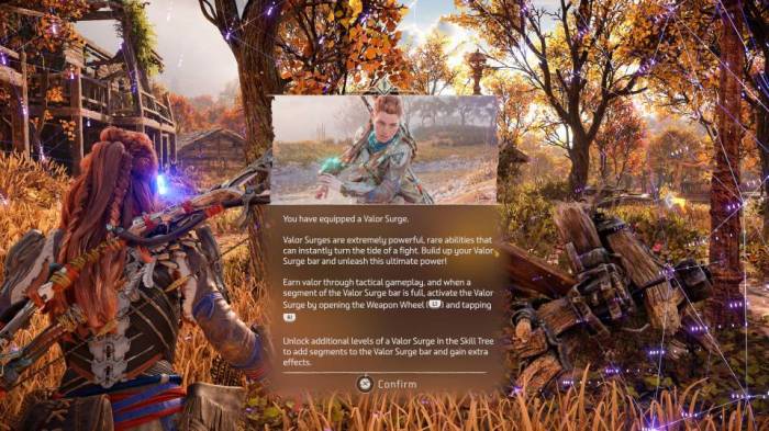 Horizon Forbidden West Aloy valor surge dialog