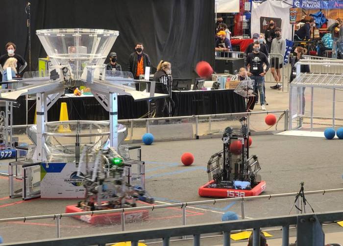 First robotics competition Del Mar