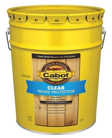 Cabot clear deck sealer 5 gallon
