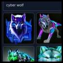thumbnail craiyon dall-e mini neural network cyber wolf