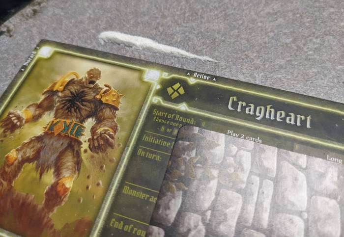 Gloomhaven Cragheart Dr Rockzo cocaine line