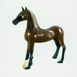 dall-e mini neural network plastic horse