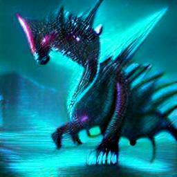 dall-e mini neural network mythical dragon