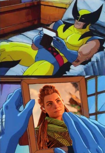 Wolverine missing meme Aloy Horizon Forbidden West