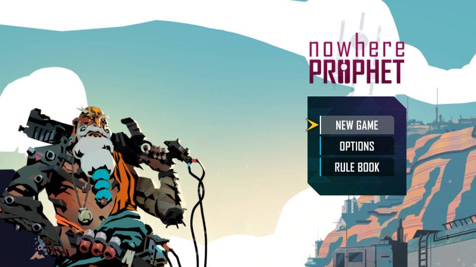 Nowhere Prophet title screen