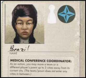Pandemic Legacy Season 0 identity medical coordinator