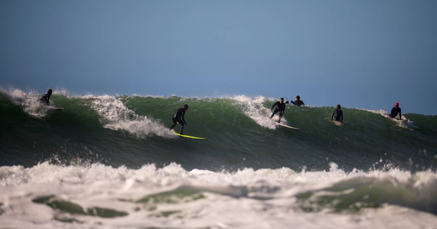 Surfing Blacks Beach La Jolla January 06 2023
